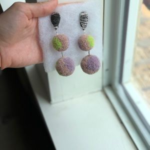 Mignonne Gavigan Doris Pom Pom earrings
